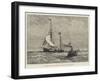 Departure of the Arctic Yacht Kara to Search for Mr Leigh Smith-Walter William May-Framed Giclee Print