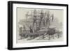 Departure of the Ballengeich Emigrant Ship from Southampton-Edwin Weedon-Framed Giclee Print