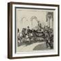 Departure of the Bride and Bridegroom from Osborne, Parting Cheers-null-Framed Giclee Print