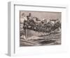 Departure of the British Troops from Alexandria Ad 1807-William Barnes Wollen-Framed Giclee Print