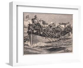 Departure of the British Troops from Alexandria Ad 1807-William Barnes Wollen-Framed Giclee Print