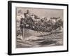 Departure of the British Troops from Alexandria Ad 1807-William Barnes Wollen-Framed Giclee Print