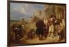 Departure of the Brittany Conscript-Frederick Goodall-Framed Giclee Print