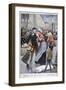 Departure of the Cod-Fishing Boats from Dunkirk, 1900-Oswaldo Tofani-Framed Giclee Print