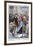 Departure of the Cod-Fishing Boats from Dunkirk, 1900-Oswaldo Tofani-Framed Giclee Print