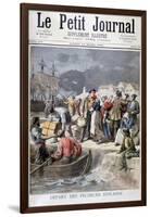 Departure of the Icelandic Fishermen, 1894-Frederic Lix-Framed Giclee Print