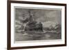 Departure of the Italian Naval Squadron from Portsmouth-null-Framed Giclee Print
