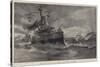 Departure of the Italian Naval Squadron from Portsmouth-null-Stretched Canvas