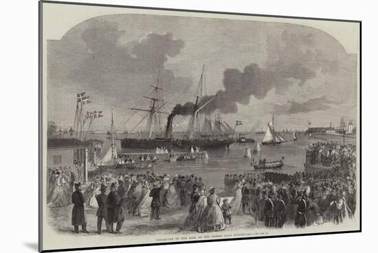 Departure of the King of the Greeks from Copenhagen-null-Mounted Giclee Print