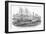 Departure of 'The Lizzie Webber', the First Emigrant Ship from Sunderland to Australia-null-Framed Giclee Print