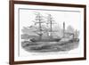 Departure of 'The Lizzie Webber', the First Emigrant Ship from Sunderland to Australia-null-Framed Giclee Print