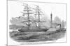 Departure of 'The Lizzie Webber', the First Emigrant Ship from Sunderland to Australia-null-Mounted Giclee Print