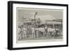 Departure of the Mail at Cue, Murchison District-null-Framed Giclee Print