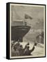 Departure of the Marquis of Lorne and the Princess Louise for Canada-null-Framed Stretched Canvas