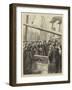 Departure of the Marquis of Lorne and the Princess Louise for Canada-Godefroy Durand-Framed Giclee Print