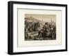 Departure of the Pilgrim Fathers from Delft Haven, July 1620-T Bauer-Framed Giclee Print