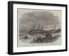 Departure of the Prince of Wales from Portland, United States, for England-Edwin Weedon-Framed Giclee Print