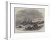 Departure of the Prince of Wales from Portland, United States, for England-Edwin Weedon-Framed Giclee Print