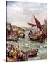 Departure of the Romans-Henry Payne-Stretched Canvas