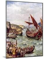 Departure of the Romans-Henry Payne-Mounted Giclee Print