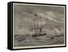 Departure of the Shah from Portsmouth-null-Framed Stretched Canvas