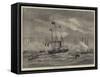 Departure of the Shah from Portsmouth-null-Framed Stretched Canvas