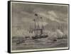 Departure of the Shah from Portsmouth-null-Framed Stretched Canvas