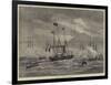 Departure of the Shah from Portsmouth-null-Framed Giclee Print
