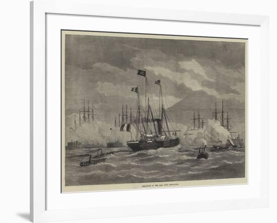 Departure of the Shah from Portsmouth-null-Framed Giclee Print