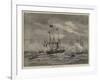 Departure of the Shah from Portsmouth-null-Framed Giclee Print