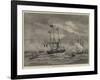 Departure of the Shah from Portsmouth-null-Framed Giclee Print