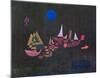 Departure of the Ships, 1927-Paul Klee-Mounted Art Print