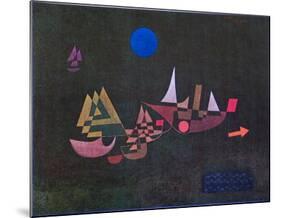 Departure of the Ships, 1927-Paul Klee-Mounted Art Print