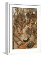 Departure Platform, Victoria Station, C.1881-82-James Tissot-Framed Giclee Print