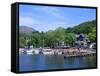Departure Point for Lake Steamer Cruises, Waterhead, Lake Windermere, Lake District, Cumbria-Peter Thompson-Framed Stretched Canvas