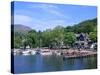 Departure Point for Lake Steamer Cruises, Waterhead, Lake Windermere, Lake District, Cumbria-Peter Thompson-Stretched Canvas