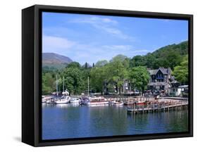 Departure Point for Lake Steamer Cruises, Waterhead, Lake Windermere, Lake District, Cumbria-Peter Thompson-Framed Stretched Canvas