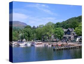 Departure Point for Lake Steamer Cruises, Waterhead, Lake Windermere, Lake District, Cumbria-Peter Thompson-Stretched Canvas