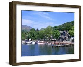 Departure Point for Lake Steamer Cruises, Waterhead, Lake Windermere, Lake District, Cumbria-Peter Thompson-Framed Photographic Print