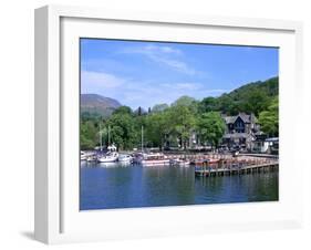 Departure Point for Lake Steamer Cruises, Waterhead, Lake Windermere, Lake District, Cumbria-Peter Thompson-Framed Photographic Print