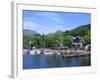 Departure Point for Lake Steamer Cruises, Waterhead, Lake Windermere, Lake District, Cumbria-Peter Thompson-Framed Photographic Print