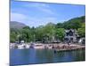 Departure Point for Lake Steamer Cruises, Waterhead, Lake Windermere, Lake District, Cumbria-Peter Thompson-Mounted Photographic Print