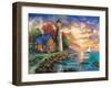 Departure-Todd Williams-Framed Art Print