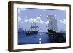 Departures and Arrivals, 2009-James Brereton-Framed Giclee Print