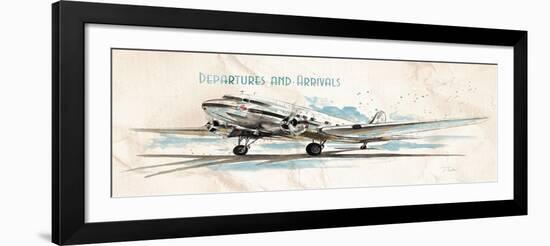 Departures & Arrivals-Patricia Pinto-Framed Art Print