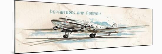 Departures & Arrivals-Patricia Pinto-Mounted Art Print