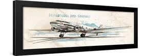 Departures & Arrivals-Patricia Pinto-Framed Art Print