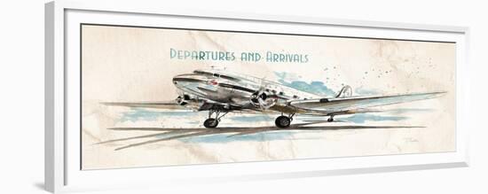 Departures & Arrivals-Patricia Pinto-Framed Premium Giclee Print