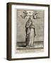 Depicted Showing the Infant Jesus a Single Rose-Hieronymus Wierix-Framed Art Print