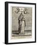 Depicted Showing the Infant Jesus a Single Rose-Hieronymus Wierix-Framed Art Print